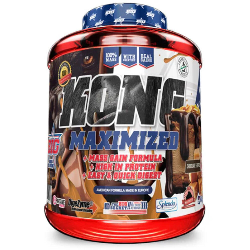 Kong Gainer - 3 kg Chocolate Caramel de BIG 3/5