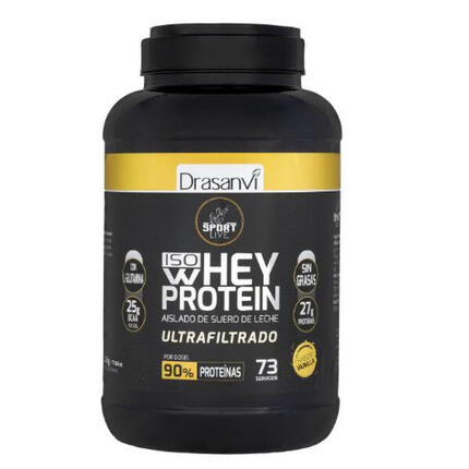 Whey Protein Isolate Sport Live - Sabor Neutro - 2,2Kg - DRASANVI