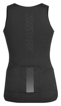 Mavic Aksium Damen Tanktop, belüftet, Radtrikot mit 3/4-Reißverschluss, Schwarz. 2/2