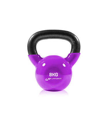 Vinyl-Gusseisenhantel Kettlebell 8 kg UpForm