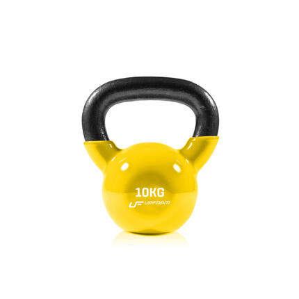 Hantla winylowa żeliwna Kettlebell 10 kg UpForm