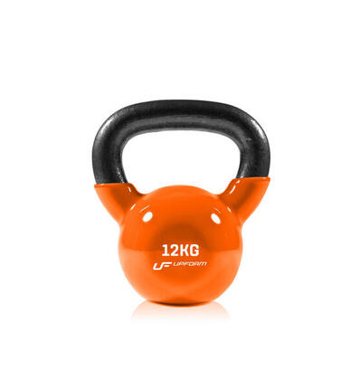Vinyl-Gusseisenhantel Kettlebell 12 kg UpForm