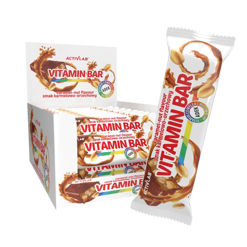 Baton z witaminami i magnezem Vitamin BAR Activlab
