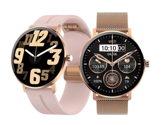 Montre intelligente Kiano Watch Venus Montre pour femmes or NFC, Bluetooth