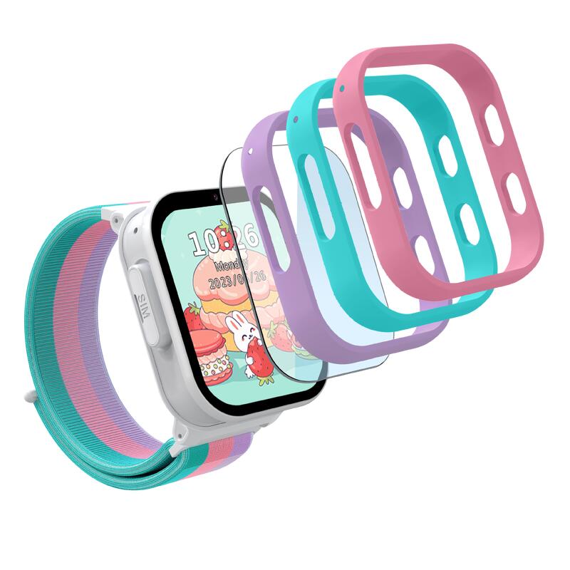 Smartwatch Zegarek Dla Dzieci Kiano Joy Unicorn SIM Aparat Telefon Gry 4G LTE