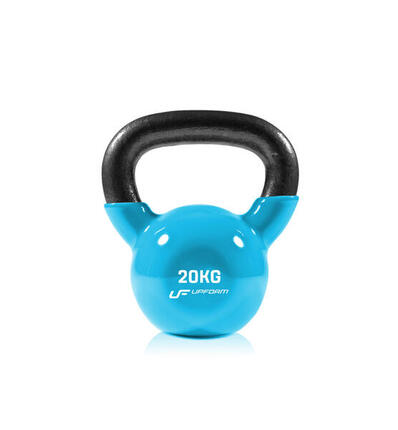 Vinyl-Gusseisenhantel Kettlebell 20 kg UpForm