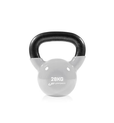 Hantla winylowa żeliwna Kettlebell 28 kg UpForm