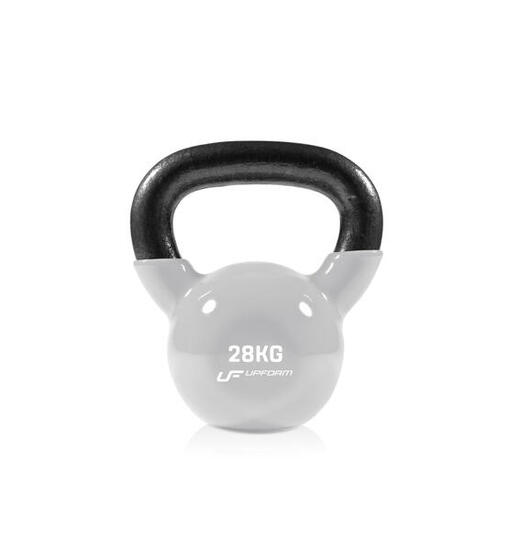 Hantla winylowa żeliwna Kettlebell 28 kg UpForm