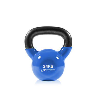 Vinyl-Gusseisenhantel Kettlebell 24 kg UpForm