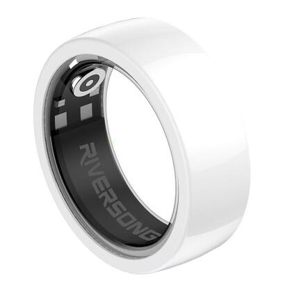 Riversong Smartring Trinity SR01 Aktivitätstracker Weiß