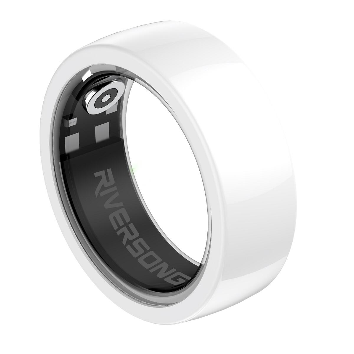 Riversong - Moniteur D'Activité Riversong Smartring Trinity Sr01 8 Diamètre 18mm Blanc - Moniteur D'Activité - Blanc - 18 Mm - Decathlon