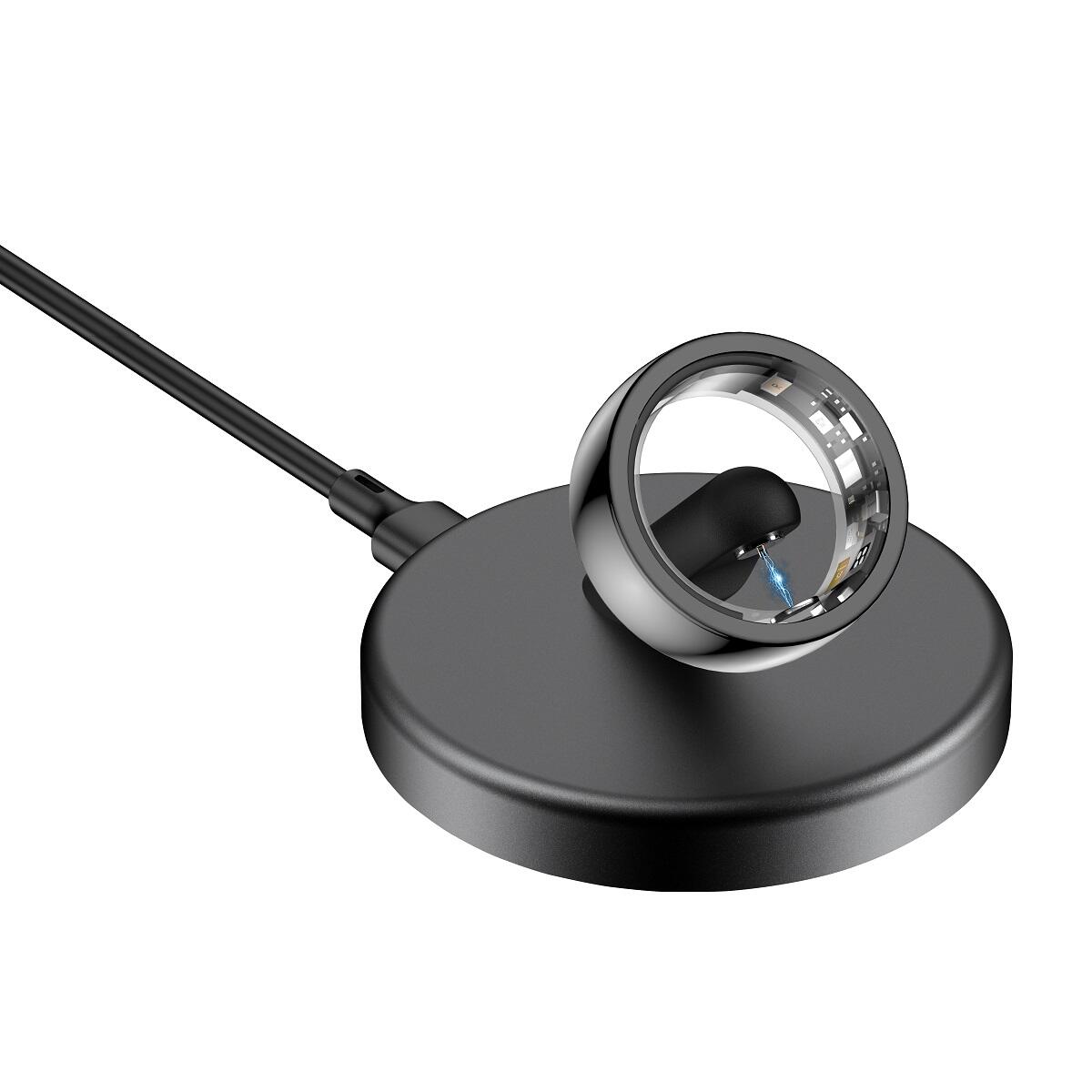 Moniteur d'activité Riversong Smartring Trinity SR01 10 diamètre 20mm noir 3/5