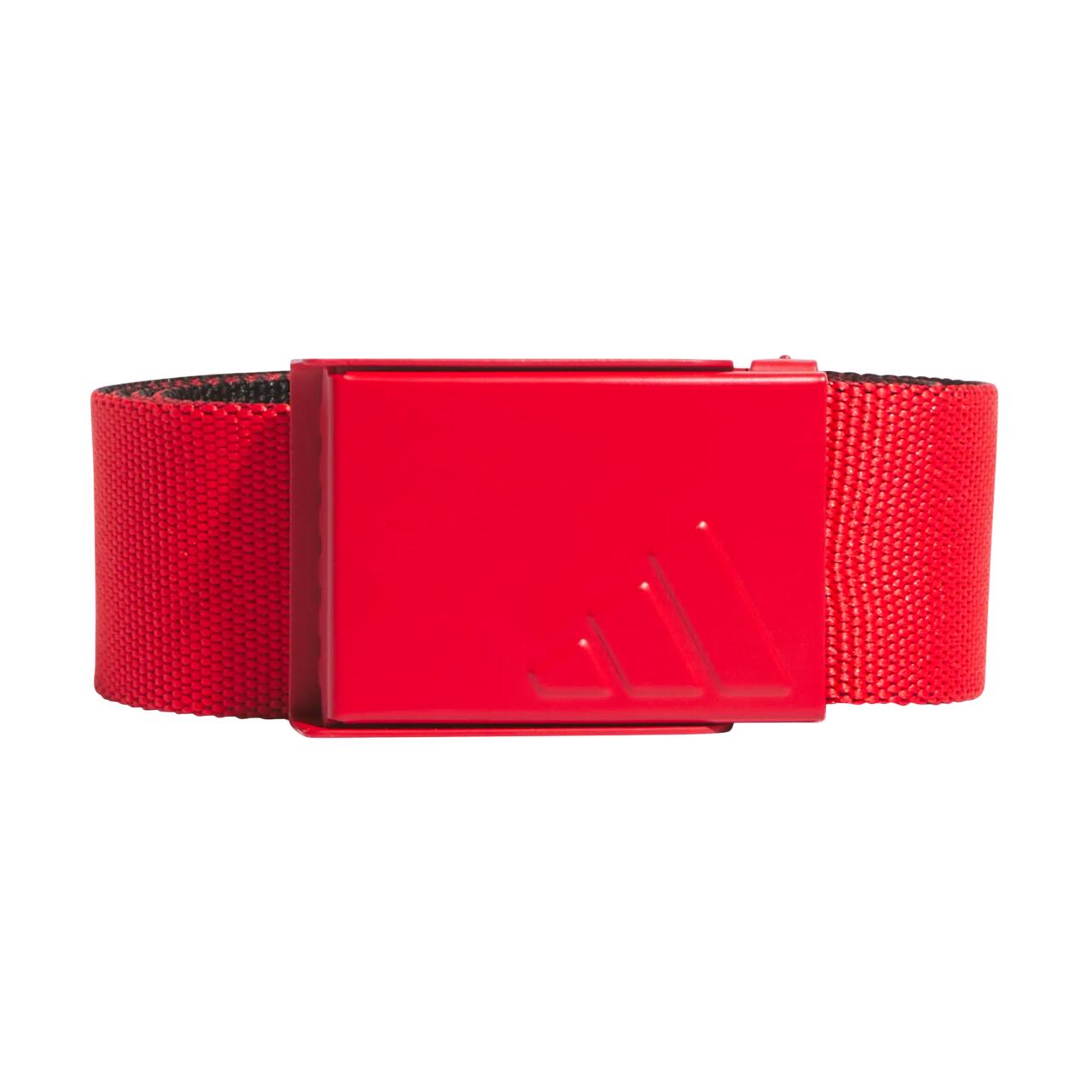 ADIDAS Adidas Omkeerbare Web Golf Riem, Rood/Zwart