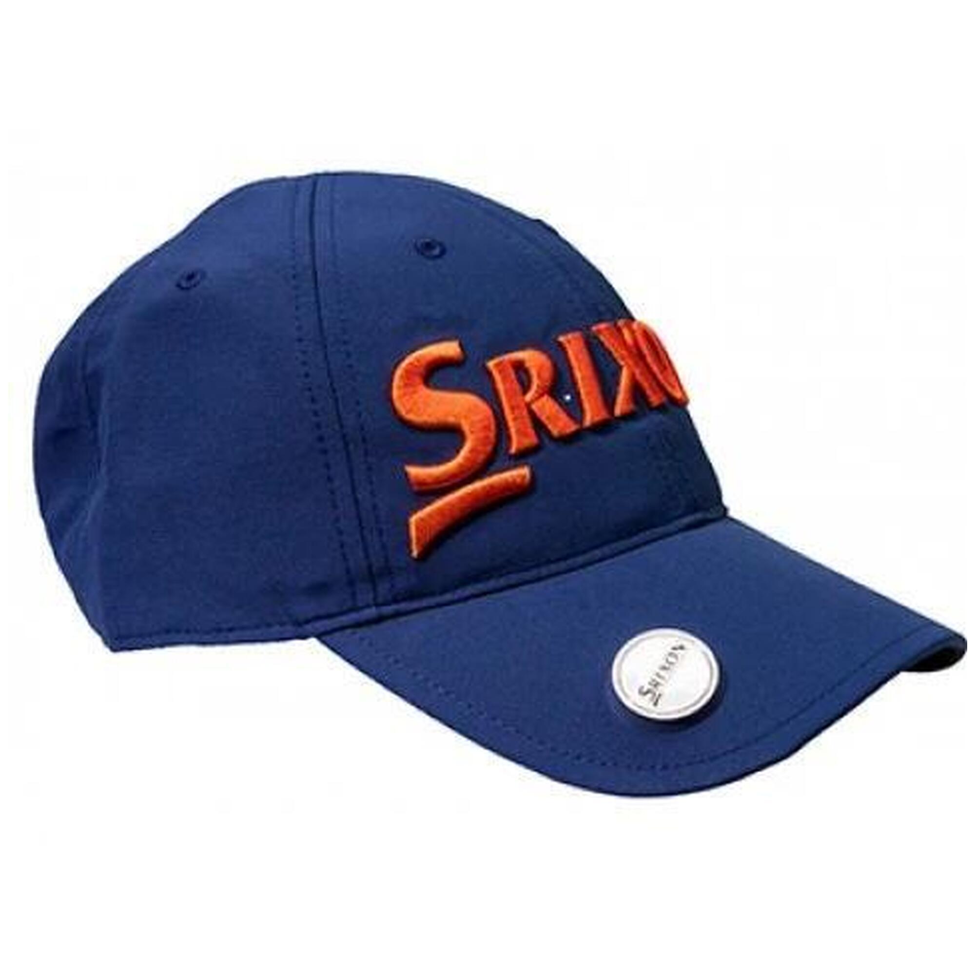 Srixon - Srixon Ball Marker Cap, Casquette De Golf Colorée Pour Hommes, Navy/orange - Bonnet - Bleu|orange - No Size - Decathlon