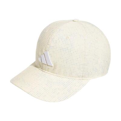 Adidas Women's Perfect Printed Hat 2025, Golfmütze für Frauen, gelb