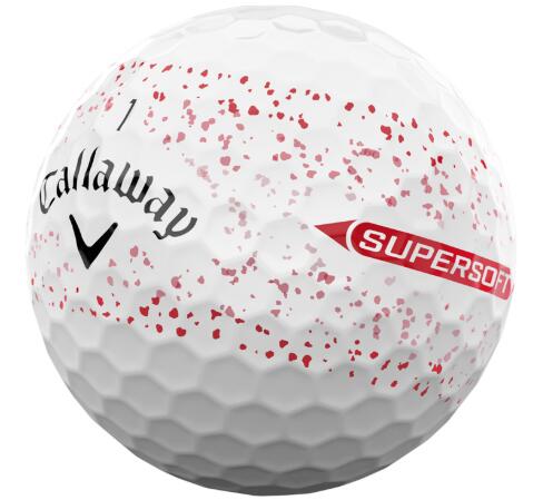 Callaway New Supersoft Splatter 360 2025, palline da golf 3/4