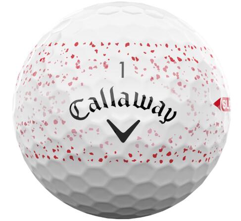 Callaway New Supersoft Splatter 360 2025, Bolas de Golfe 4/4