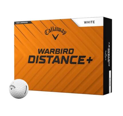Callaway New Warbird Distance+ 25, Golfballen, Geel