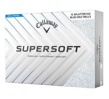 Callaway Supersoft Splatter 360 2025, Bolas de Golf
