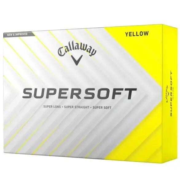 Callaway New Supersoft 25, Colored Golf Balls