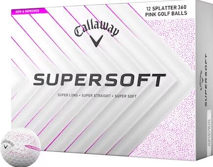 CALLAWAY Callaway Supersoft Splatter 360 2025, Bolas de Golf
