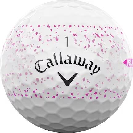 Callaway Supersoft Splatter 360 2025, Bolas de Golf 3/4