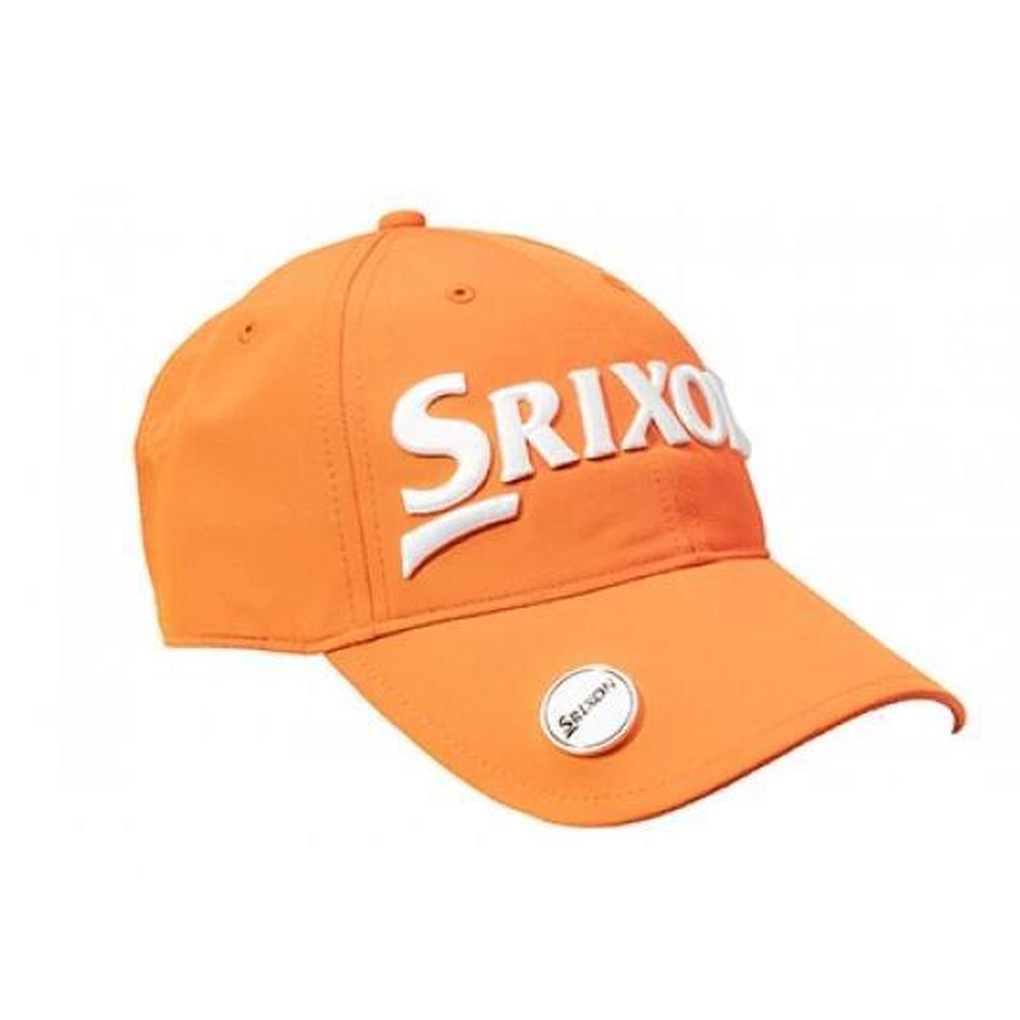 Srixon - Srixon Ball Marker Cap, Casquette De Golf Pour Hommes, Orange - Bonnet - Blanc|orange - No Size - Decathlon