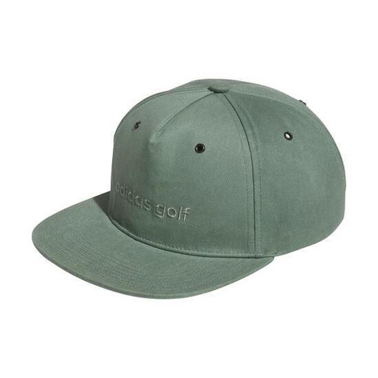 Adidas Waxed Cnvs 5 Panel 2025, Gorra de Golf Hombre, Verde