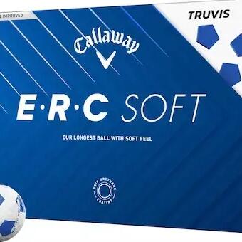 Callaway New ERC Soft Truvis 2025, Golf Balls, White