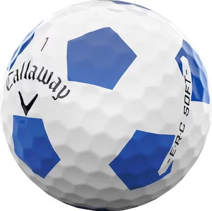 Callaway New ERC Soft Truvis 2025, Bolas de Golfe, Branco 3/4