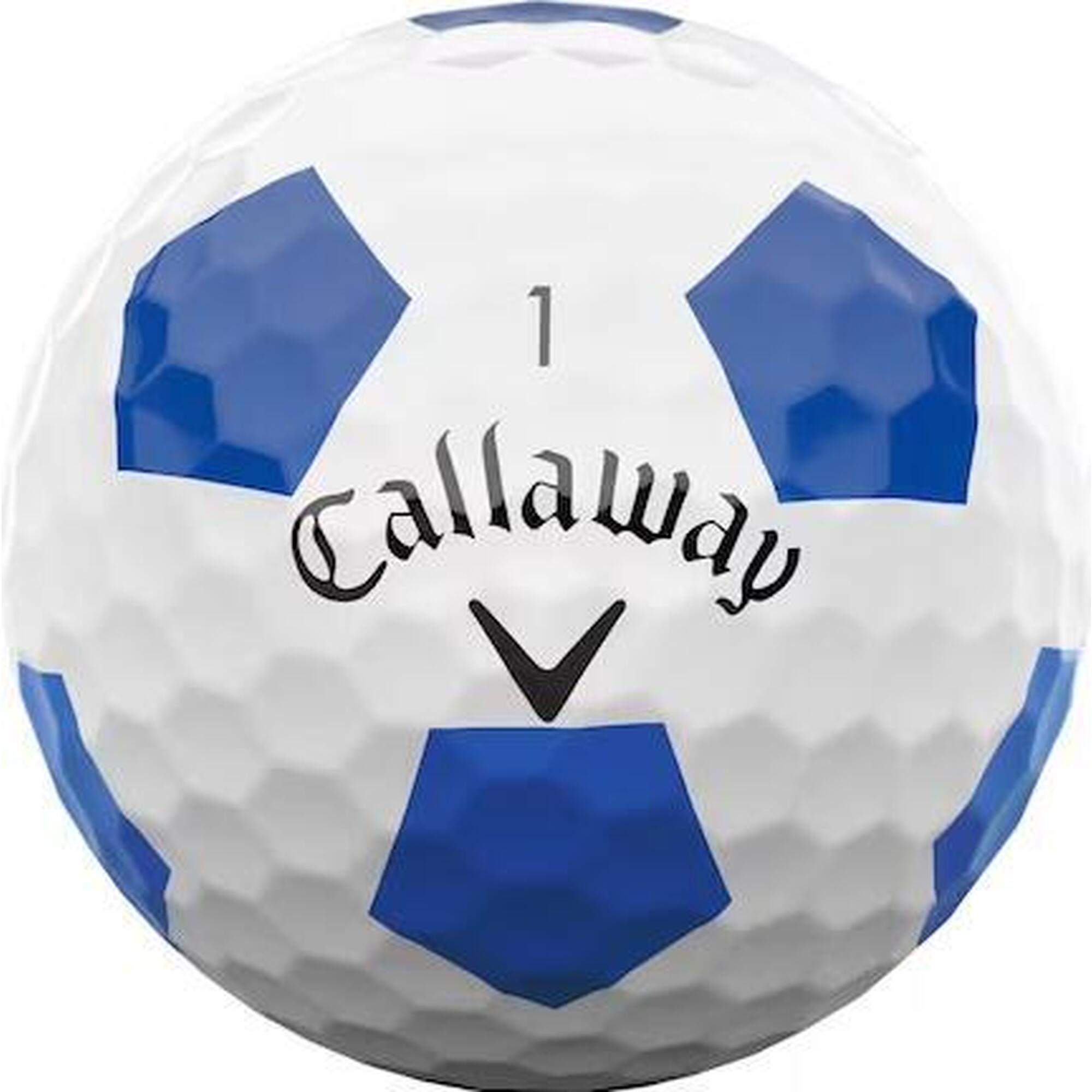 Callaway New ERC Soft Truvis 2025, Balles de golf, Blanches