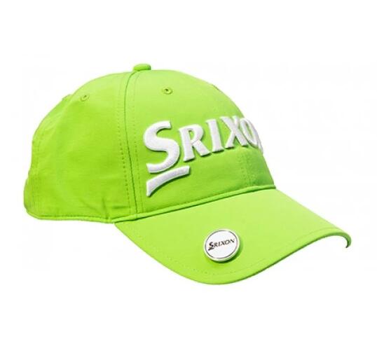 SRIXON Srixon Ball Marker Cap, Cappellino da golf colorato da uomo, verde