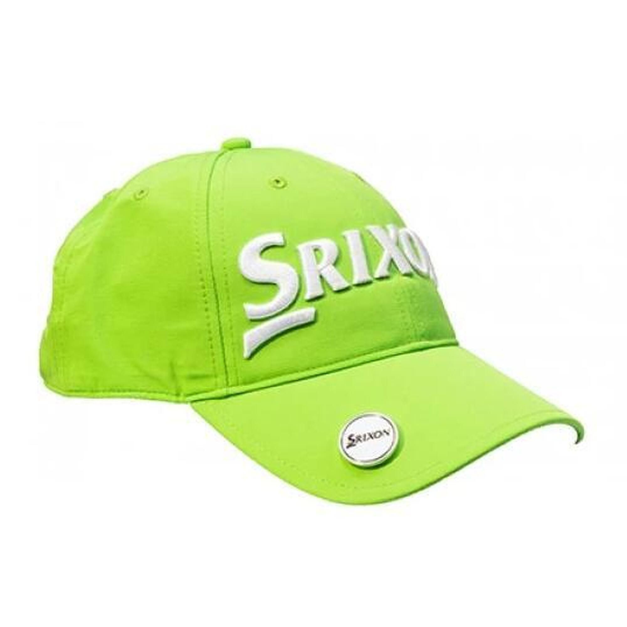 Srixon Ball Marker Cap, Casquette de golf colorée pour hommes, verte