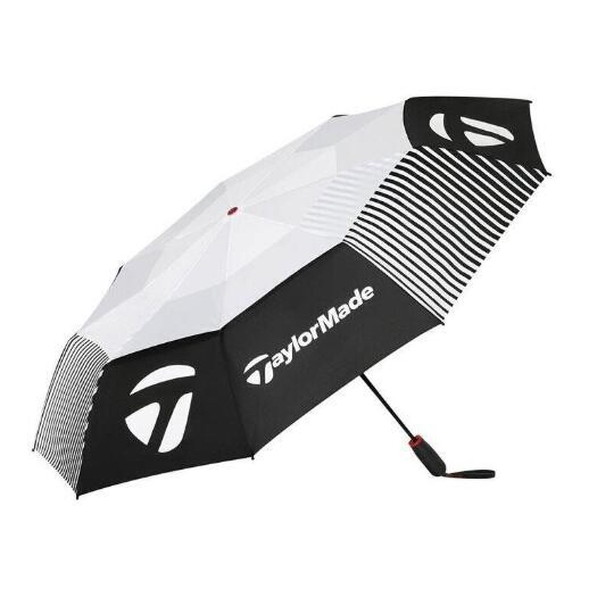 Taylormade - Taylormade Tm25 Compact Auto Umbrella 54in, Parapluie De Golf - Parapluie - Blanc|noir - No Size - Decathlon