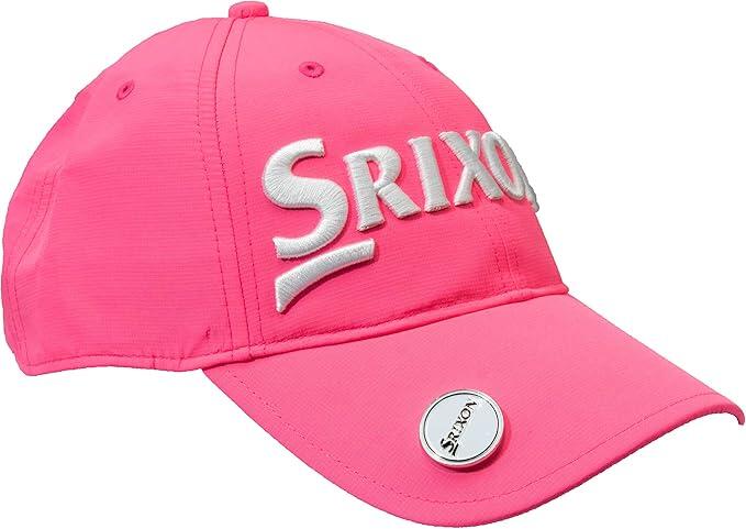 SRIXON Srixon Ball Marker Cap, Cappellino da golf colorato da uomo, rosa