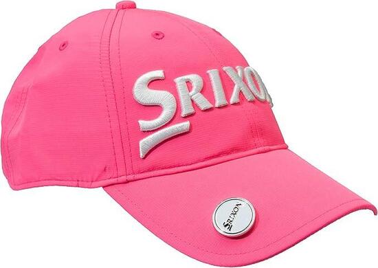 Srixon Ball Marker Cap, Casquette de golf colorée pour hommes, rose
