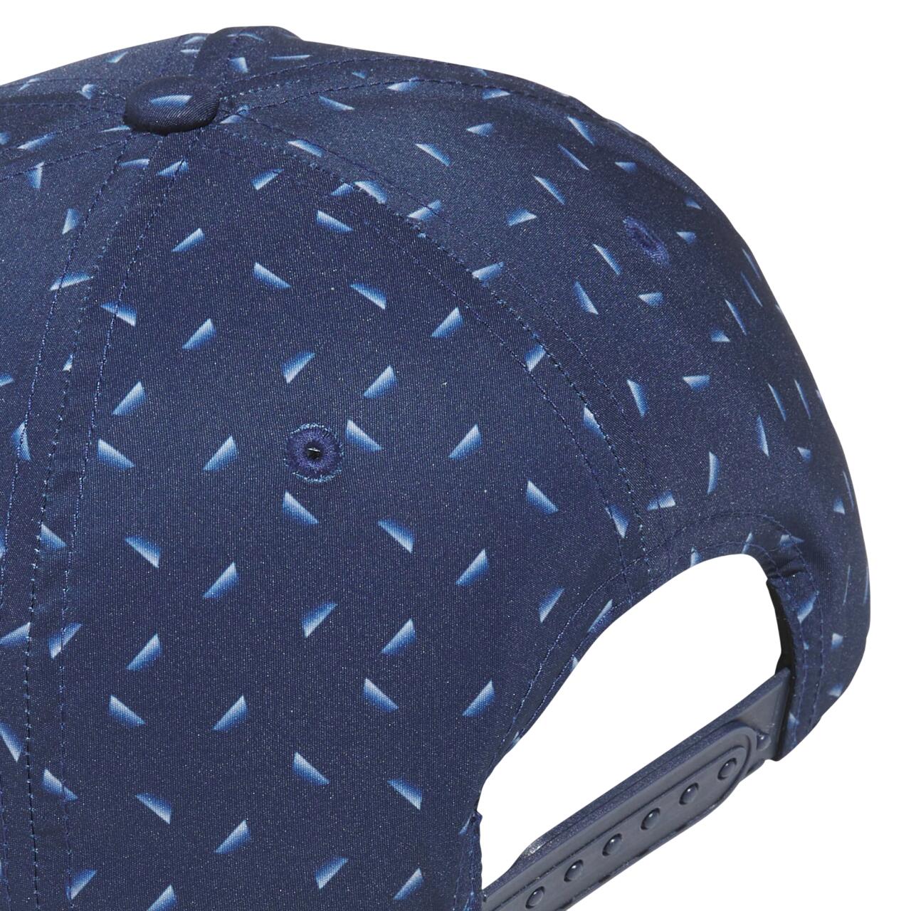Adidas Tour stampato Snapback 25 Uomo Golf Cap Blu Navy 4/4