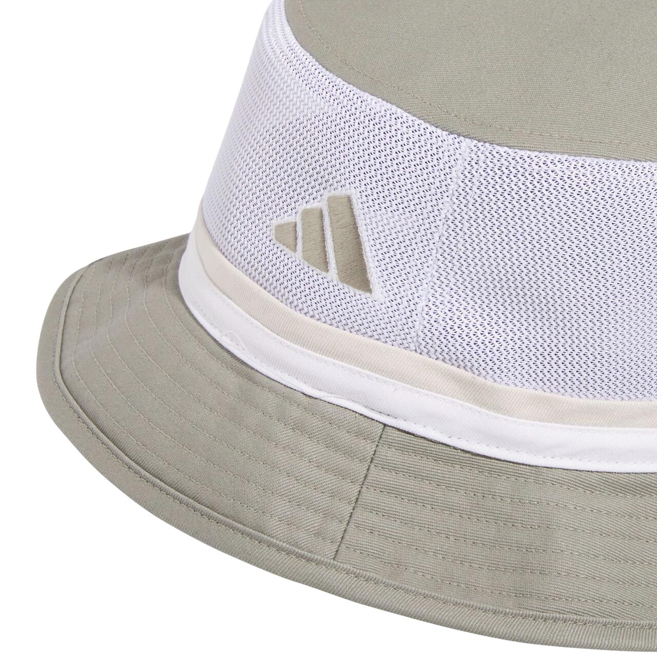 Adidas damesgolfhoed Spring Mesh Bucket 25, beige 3/4