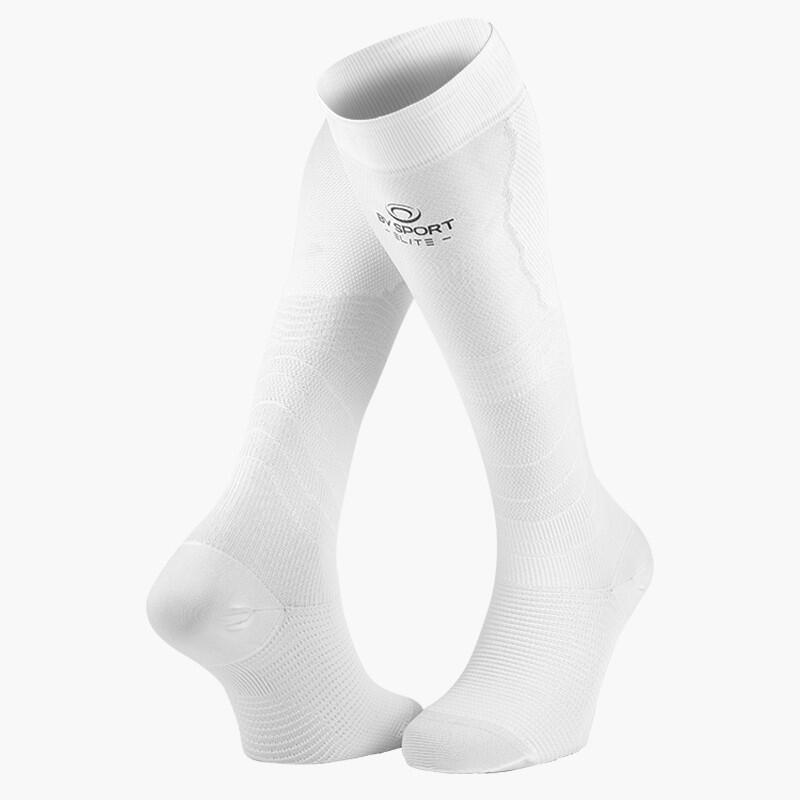 Bv Sport - Chaussettes Récupération Prorecup Evolution Blanc - Chaussettes De Compression - Blanc - 48 Xl - Decathlon