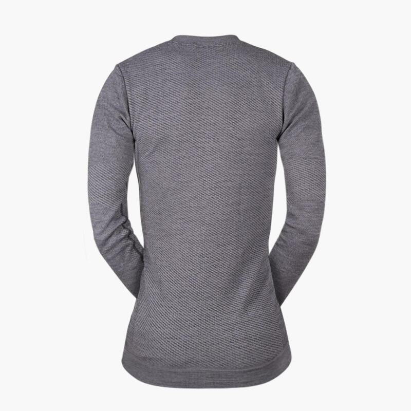 T-shirt manches longues RTECH MERINOS gris 2/5