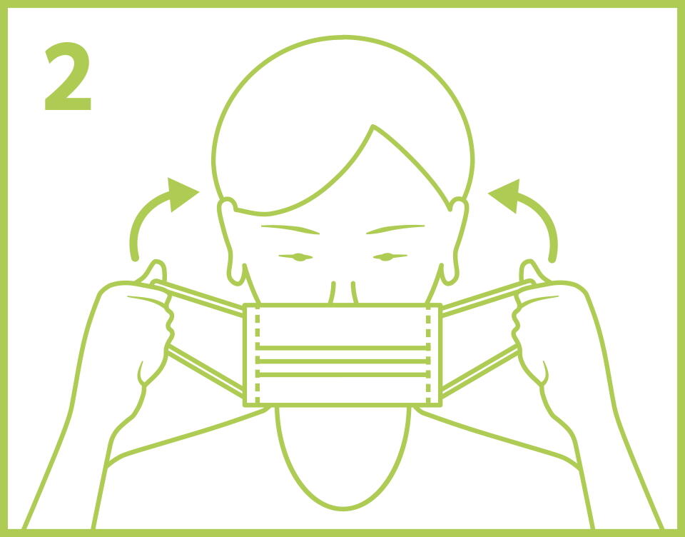 Máscara ArtwizzCare Disposable masks (50x) 7/7