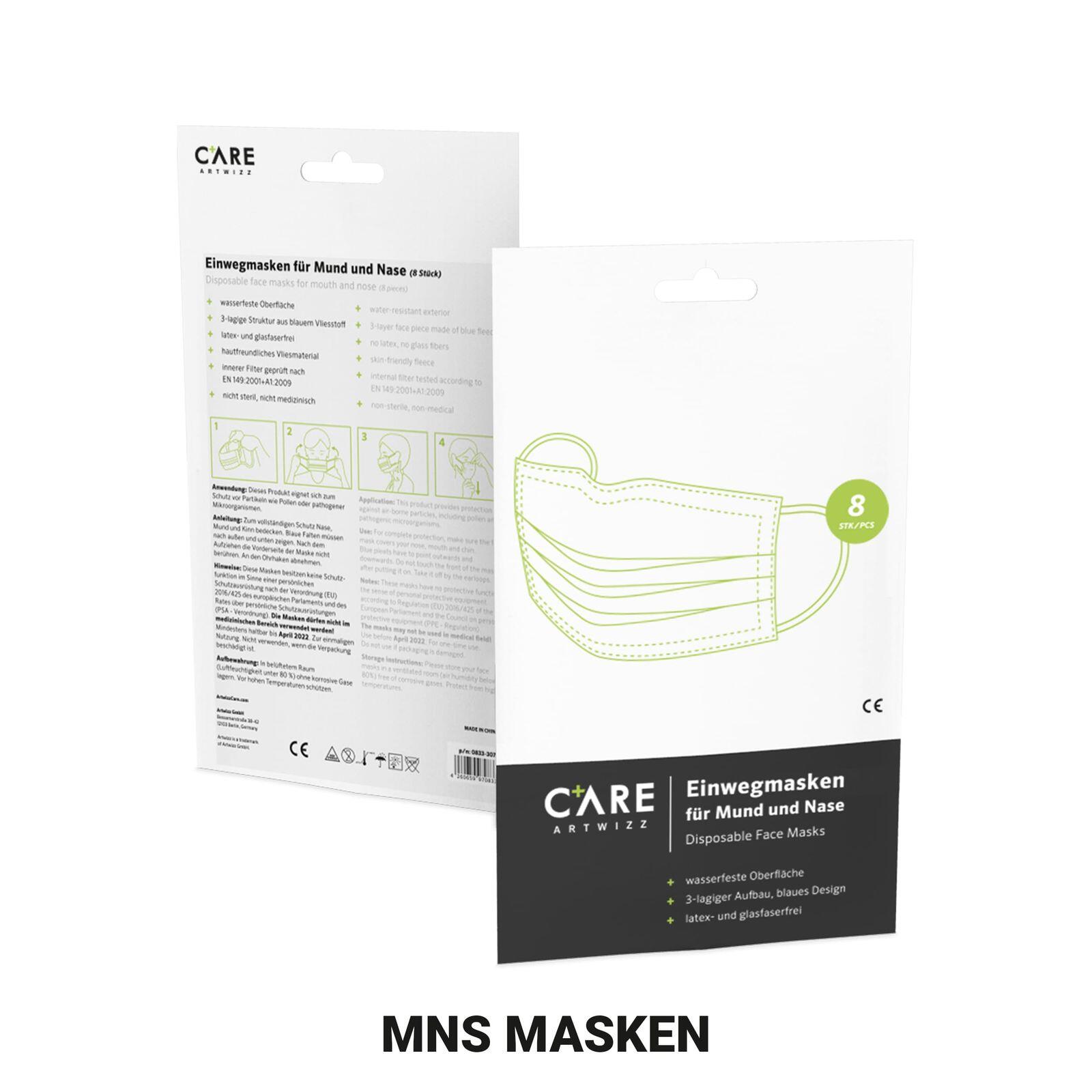 ARTWIZZ Máscara ArtwizzCare Disposable masks (8x)