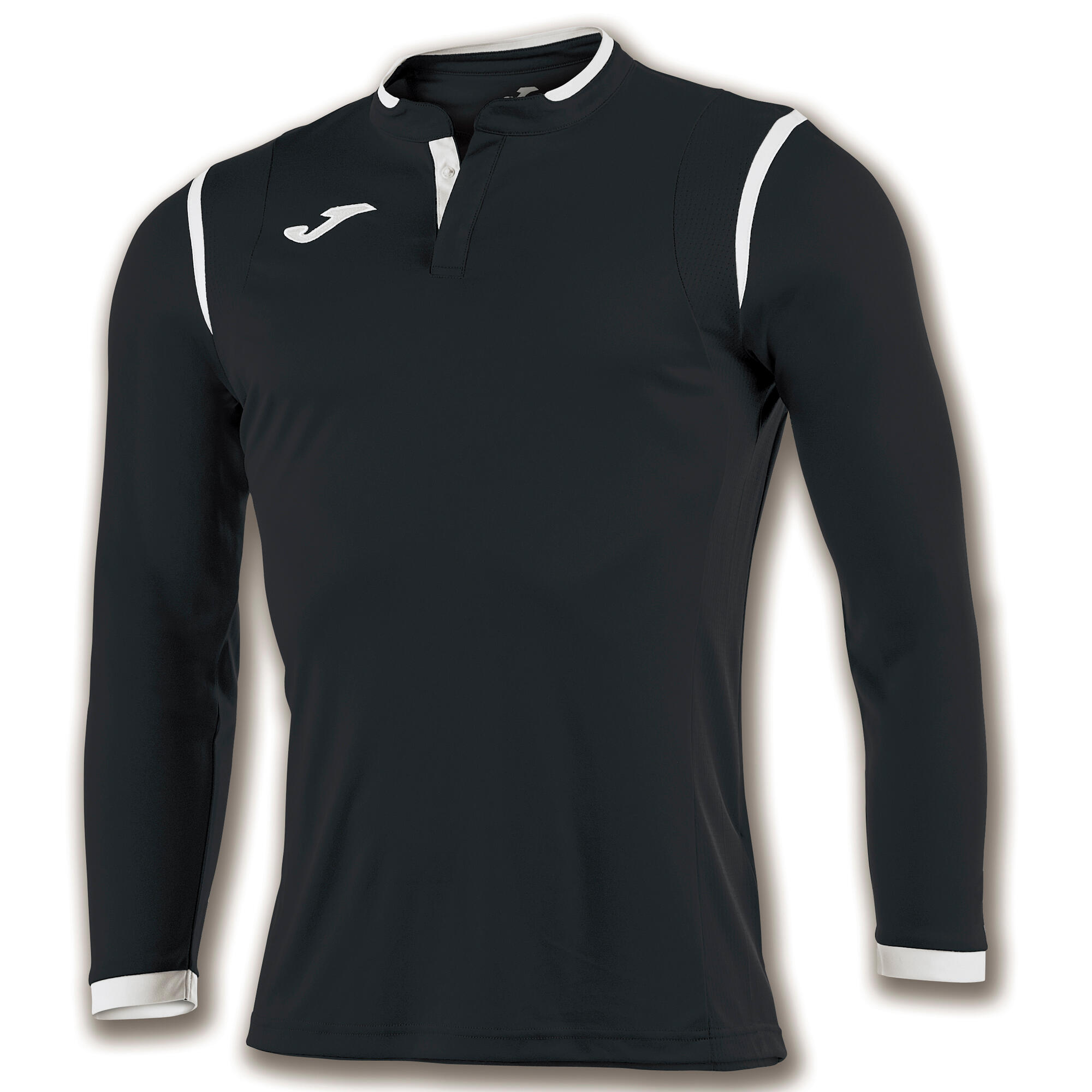Camiseta Manga Larga Fútbol Niños Joma Toletum Negro 1/1