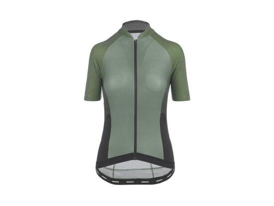 Maillot Cyclisme Respirant Femme - Sprinter Coldblack Vert Olive