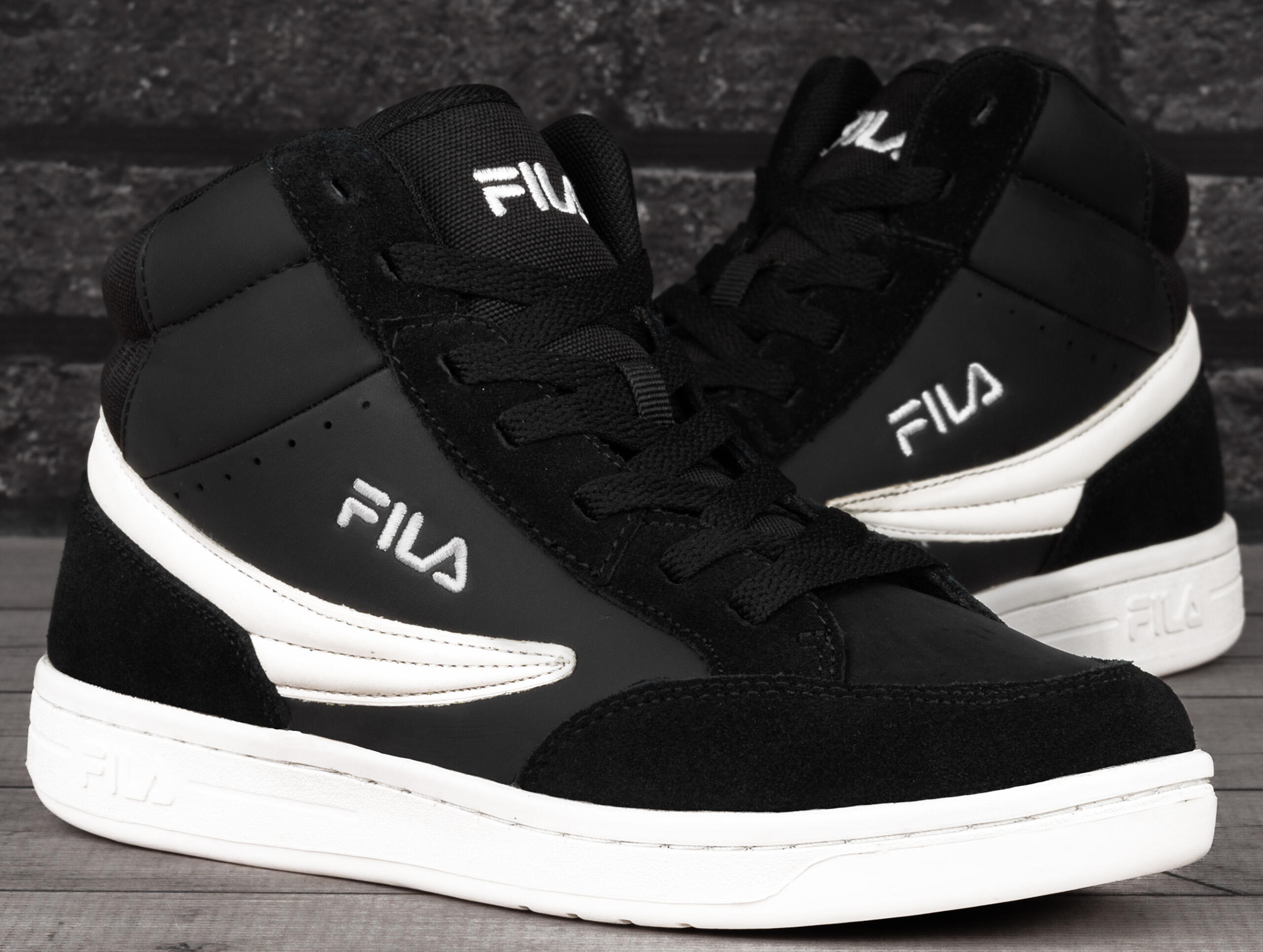 Buty damskie sportowe za kostkę Fila CREW MID TEENS 3/7