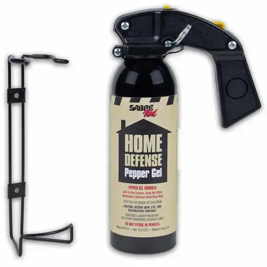Sabre Home Defense önvédelmi borsgél spray 368 g, tartóval 2/2