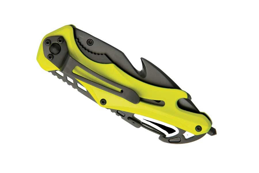 Nóż ratowniczy Baladeo Security Knife Emergency - yellow 2/5