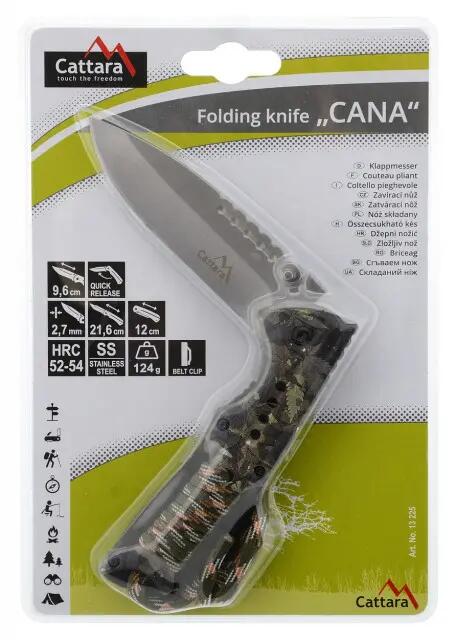 Scyzoryk Cana Cattara ostrze 9.6 cm 7/7