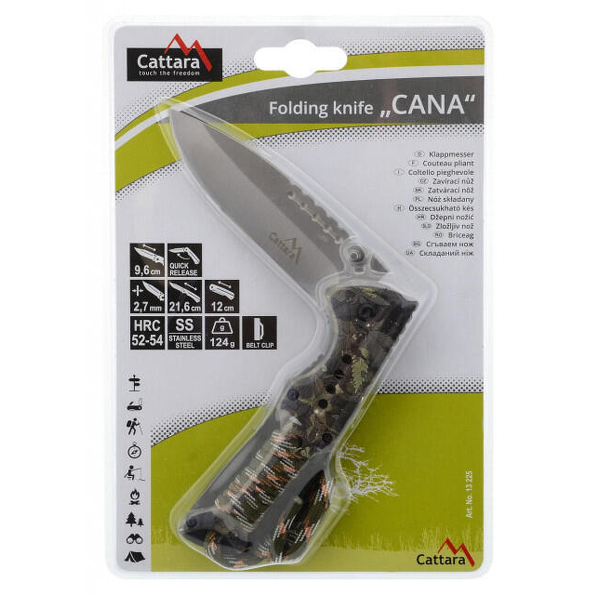Briceag Cana Cattara lama 9.6 cm