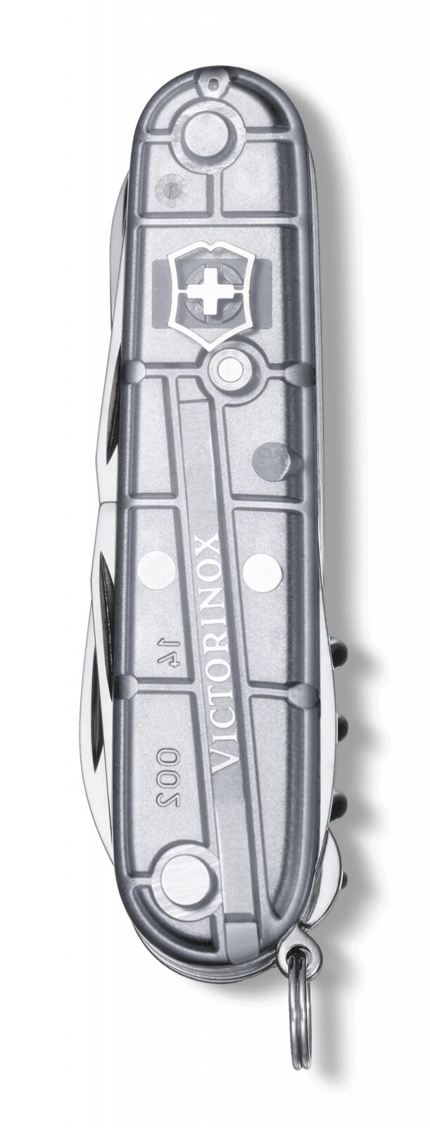 Kapesní nůž CLIMBER, 91 mm, stříbrný transparentní 2/3
